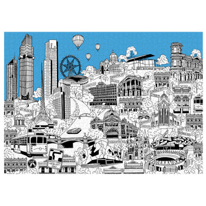 Vicinity Store Melbourne City 1000 piece jigsaw puzzle